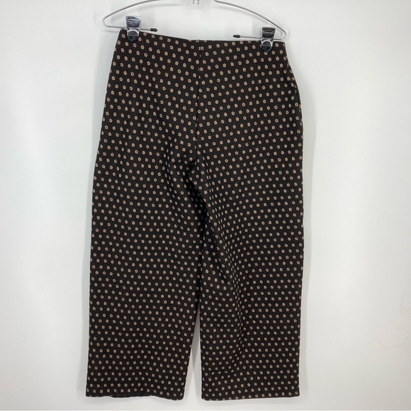 Jules & Leopold Black and Brown Patterned Pants - Picture 9 of 13